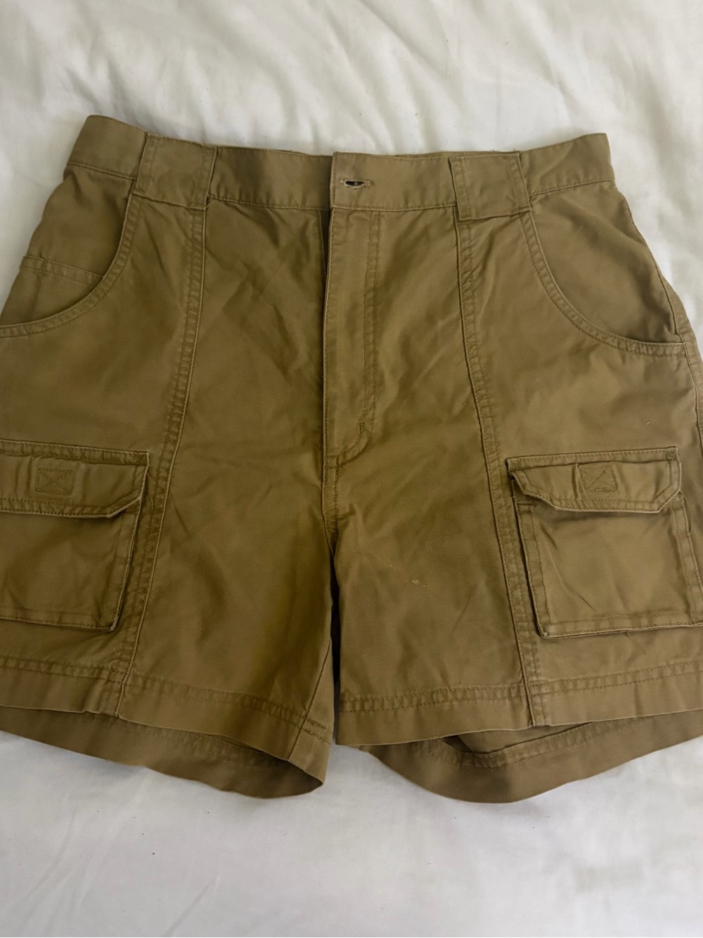 Woolrich Men's Cargo Shorts — Olive/Tan